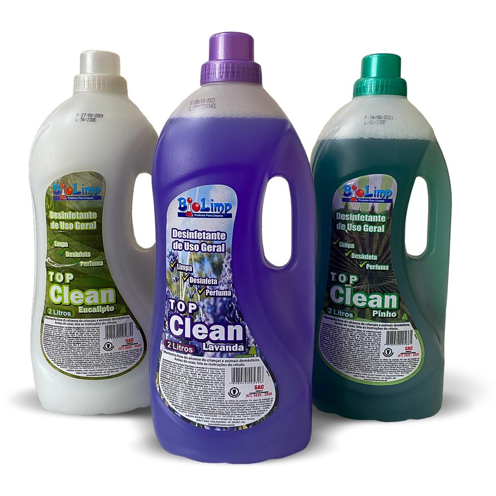  Desinfetante Top Clean - Fragrâncias Variadas