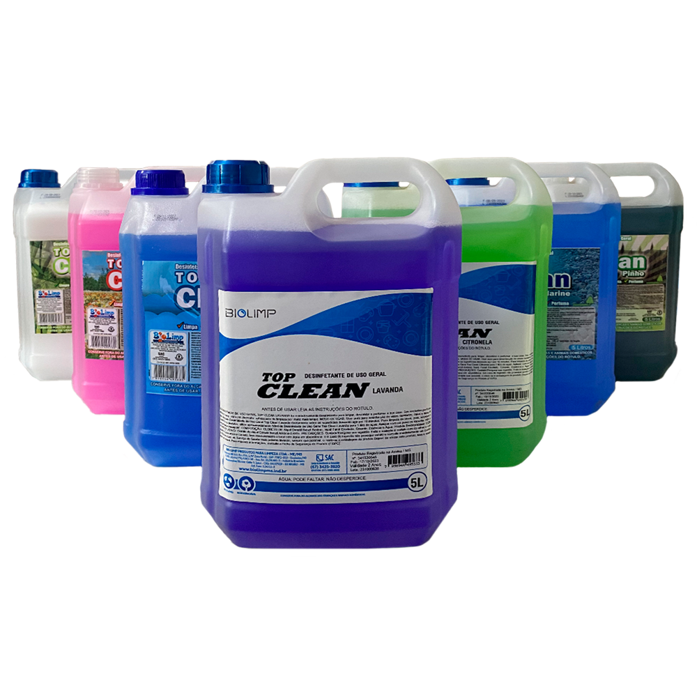 Desinfetante Top Clean - Fragrâncias Variadas
